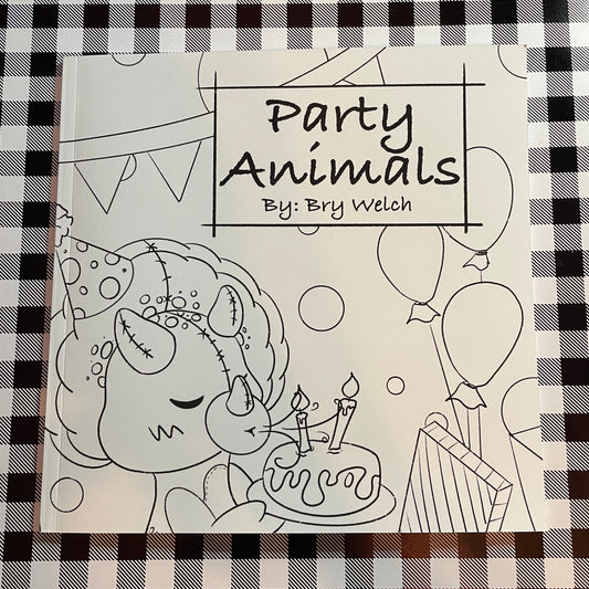 Coloring Book : Limited Edition "Party Animals"