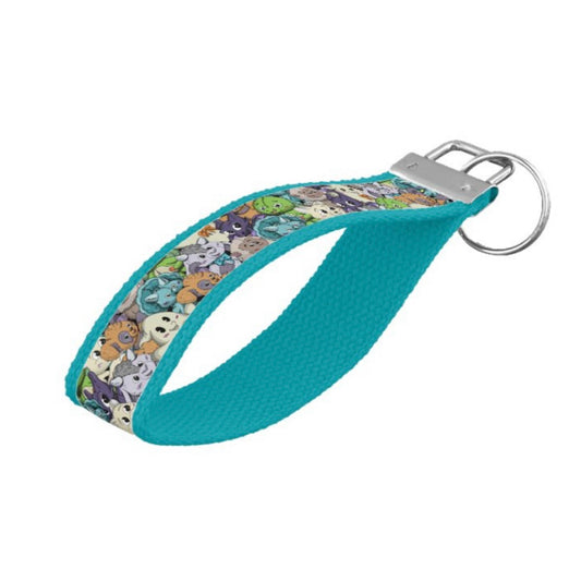 Topsy and Friends Wristlet Keychain